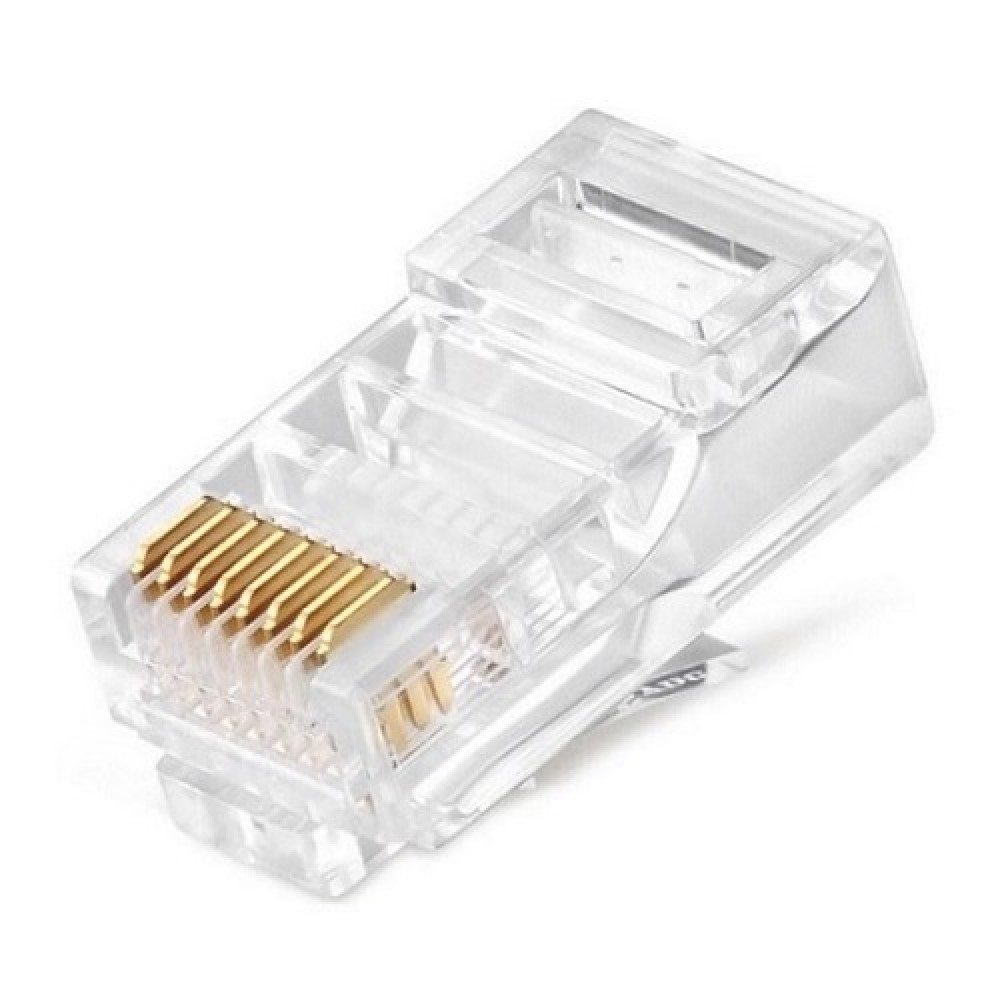RJ45 Modular Plug for UTP CAT6, 100 pcs